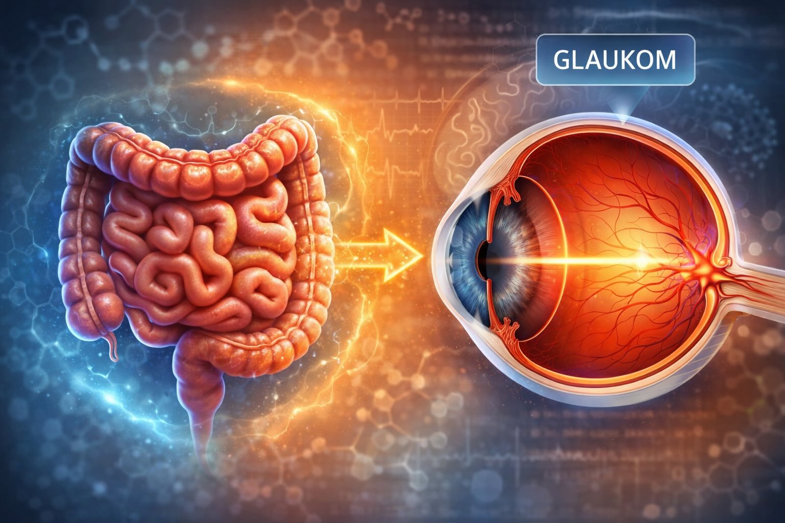 Darm-Mikrobiom und Glaukom: Wie Darmbakterien das Auge beeinflussen